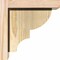 Ekena Millwork Ridgewood Rough Sawn Corbel w/Backplate, Douglas Fir, 6"W x 8"D x 8"H COR06X08X08RID01RDF - alternate 3